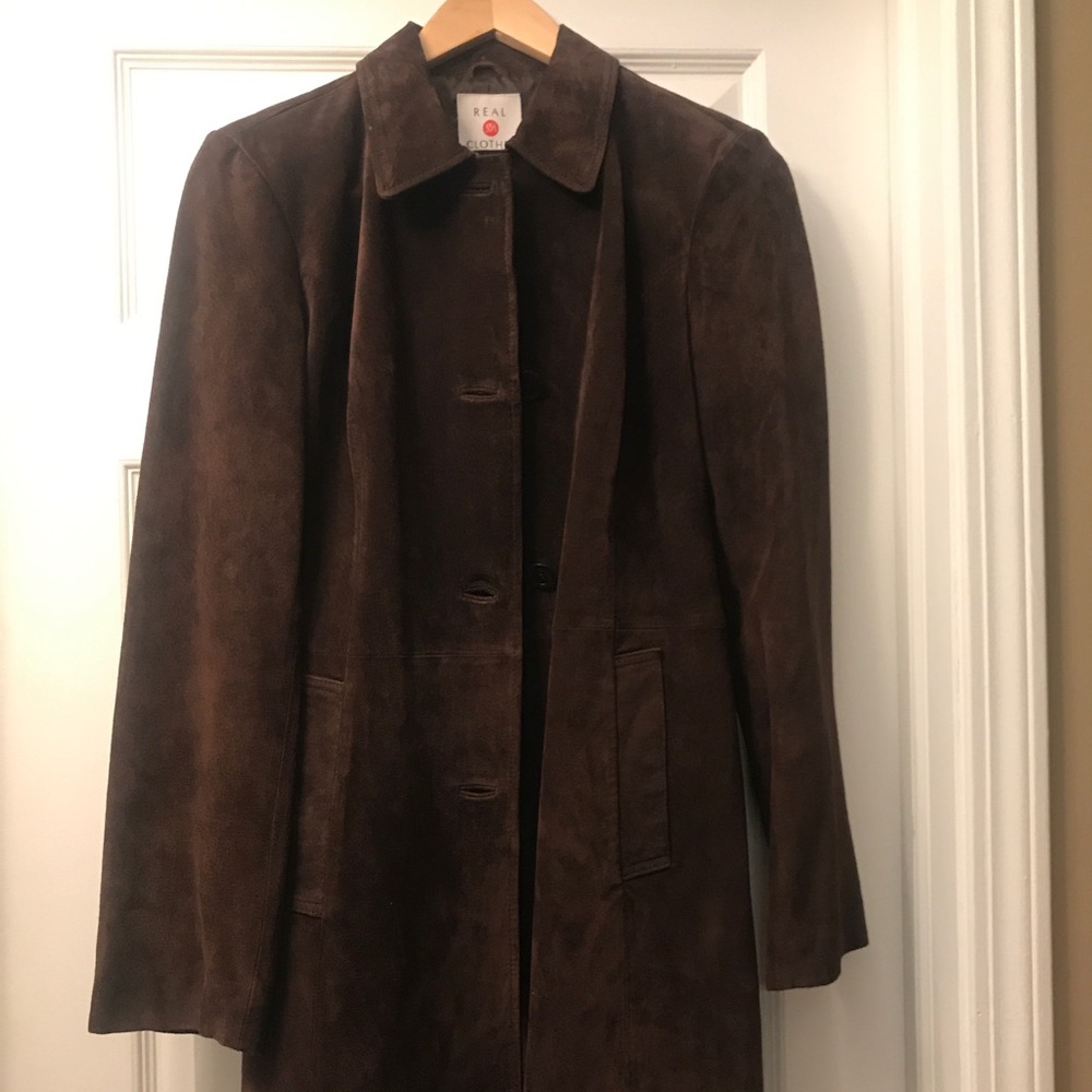 Real Clothes by Saks 5th Avenue - Size 4 - Suede